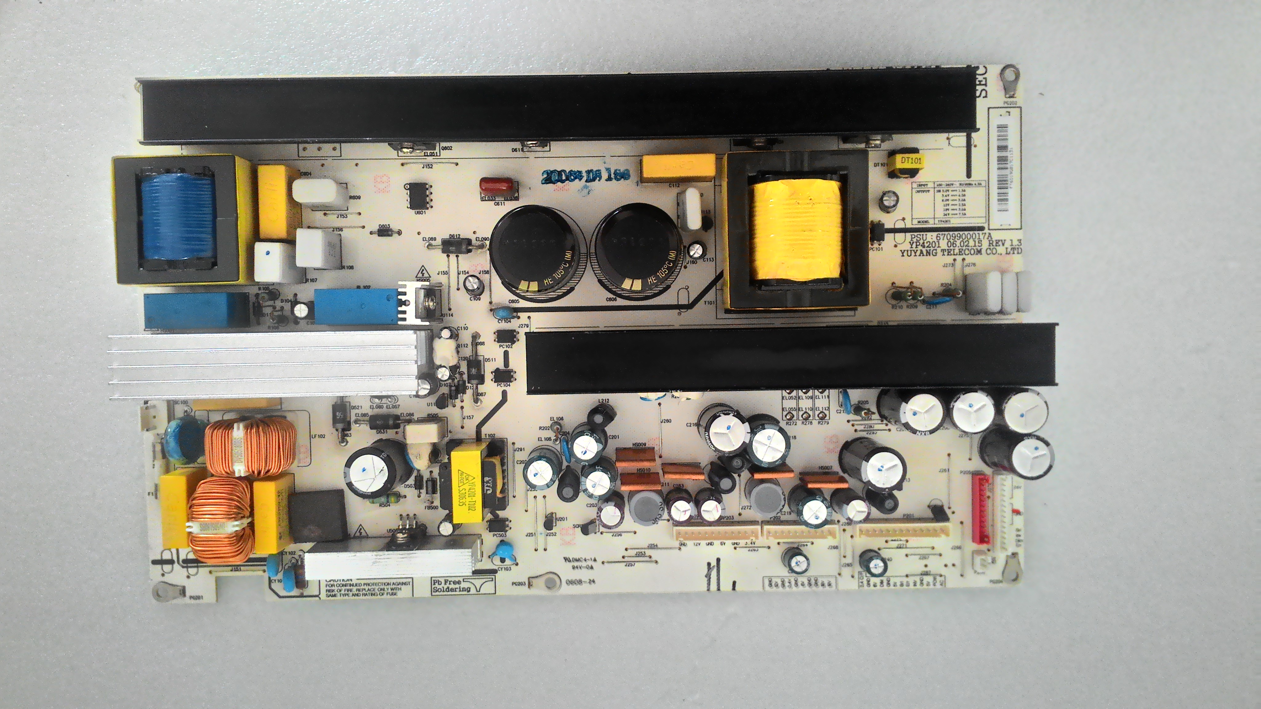 LG TV 42LC2R POWER BOARD