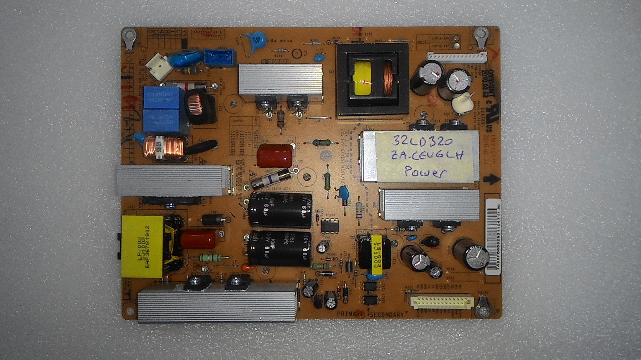 LG TV 32LD320 POWER BOARD