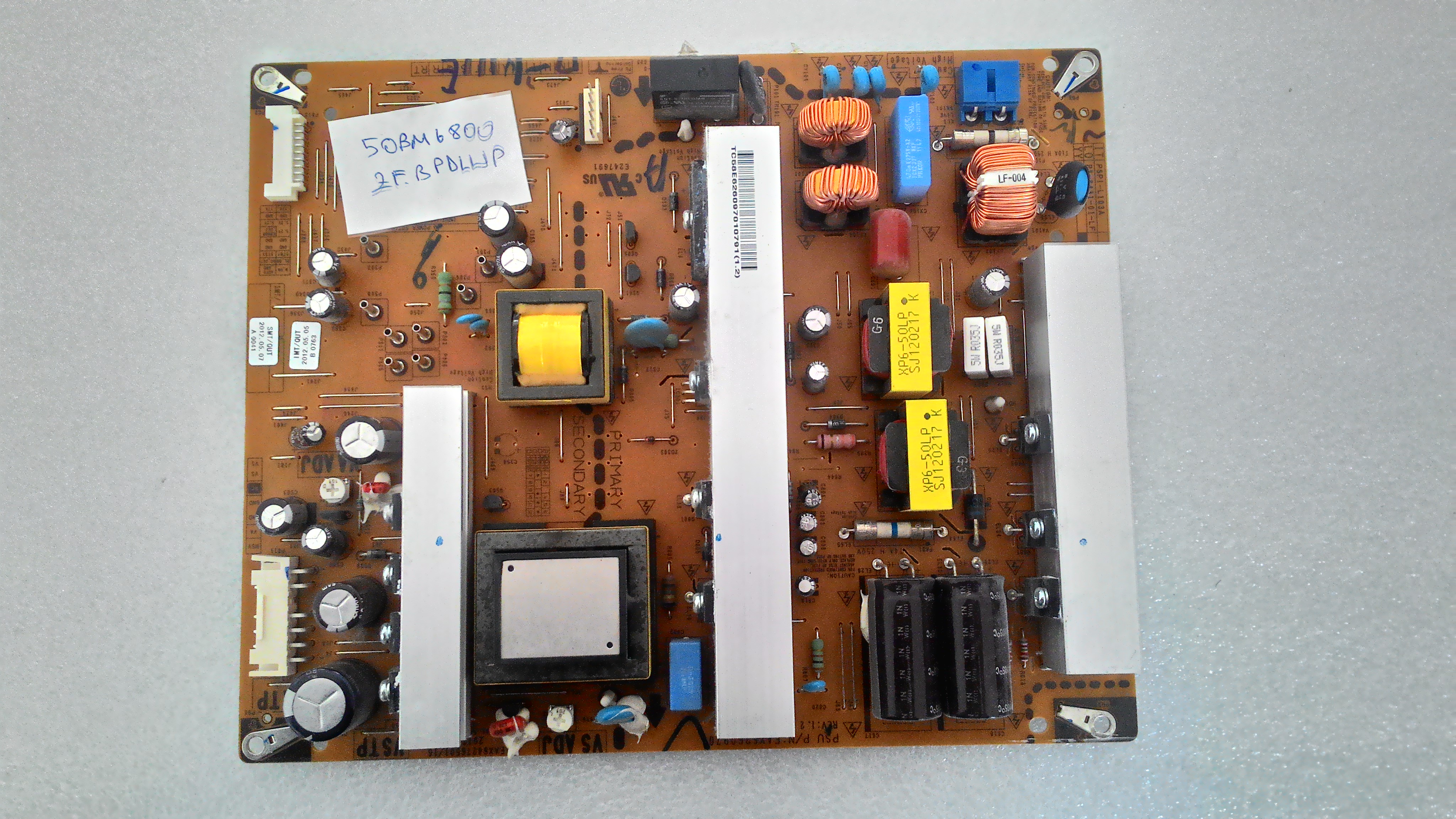 LG TV 50PM6800 POWER BOARD