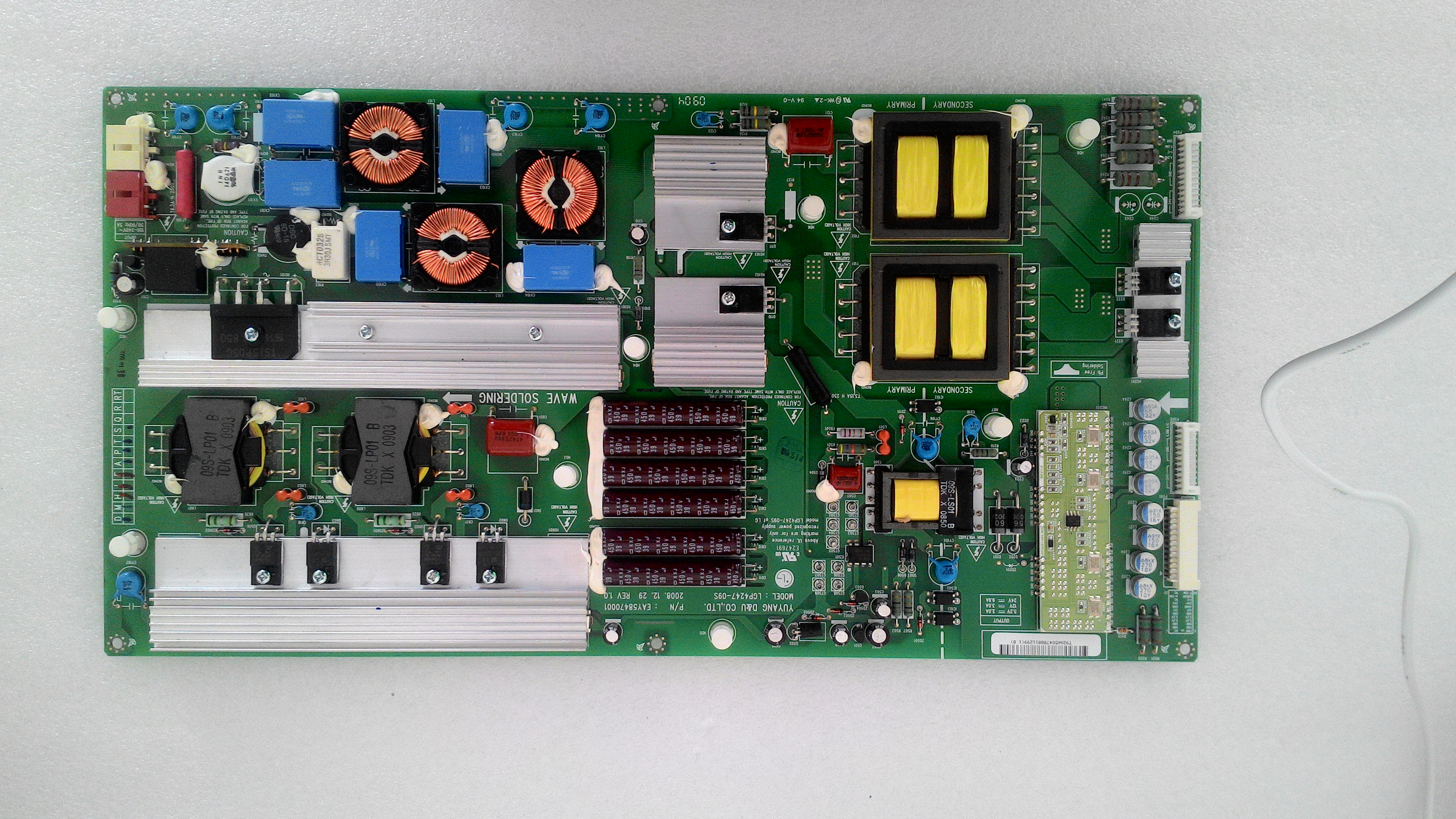 LG TV 42SL8500 POWER BOARD