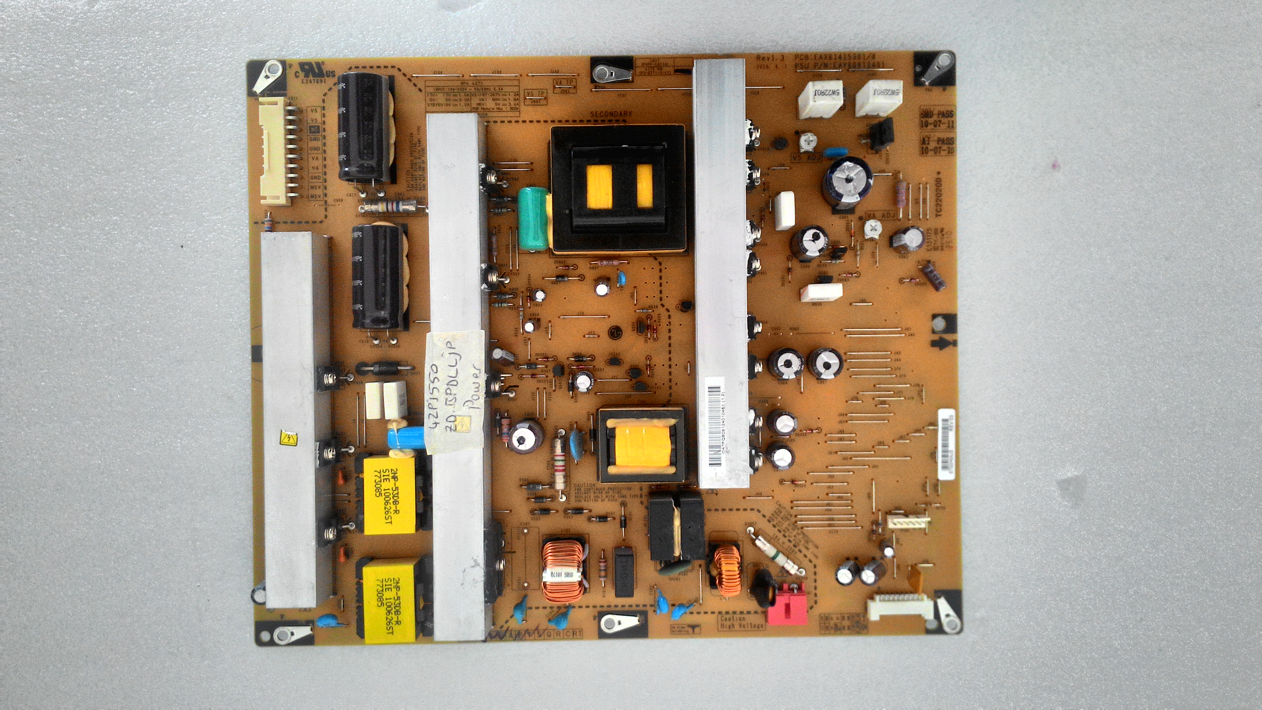 LG TV 42PJ550 POWER BOARD