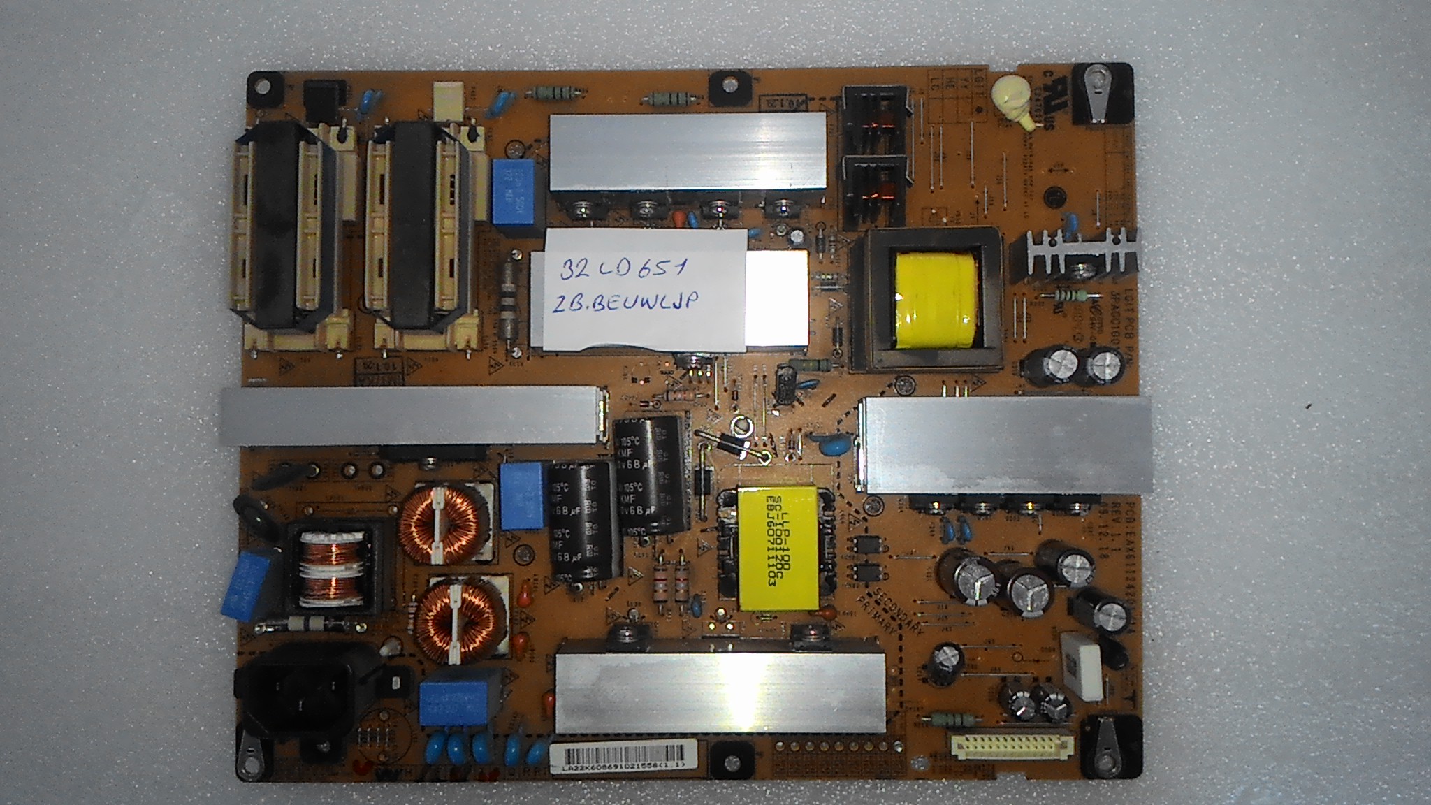 LG TV 32LD651 POWER BOARD