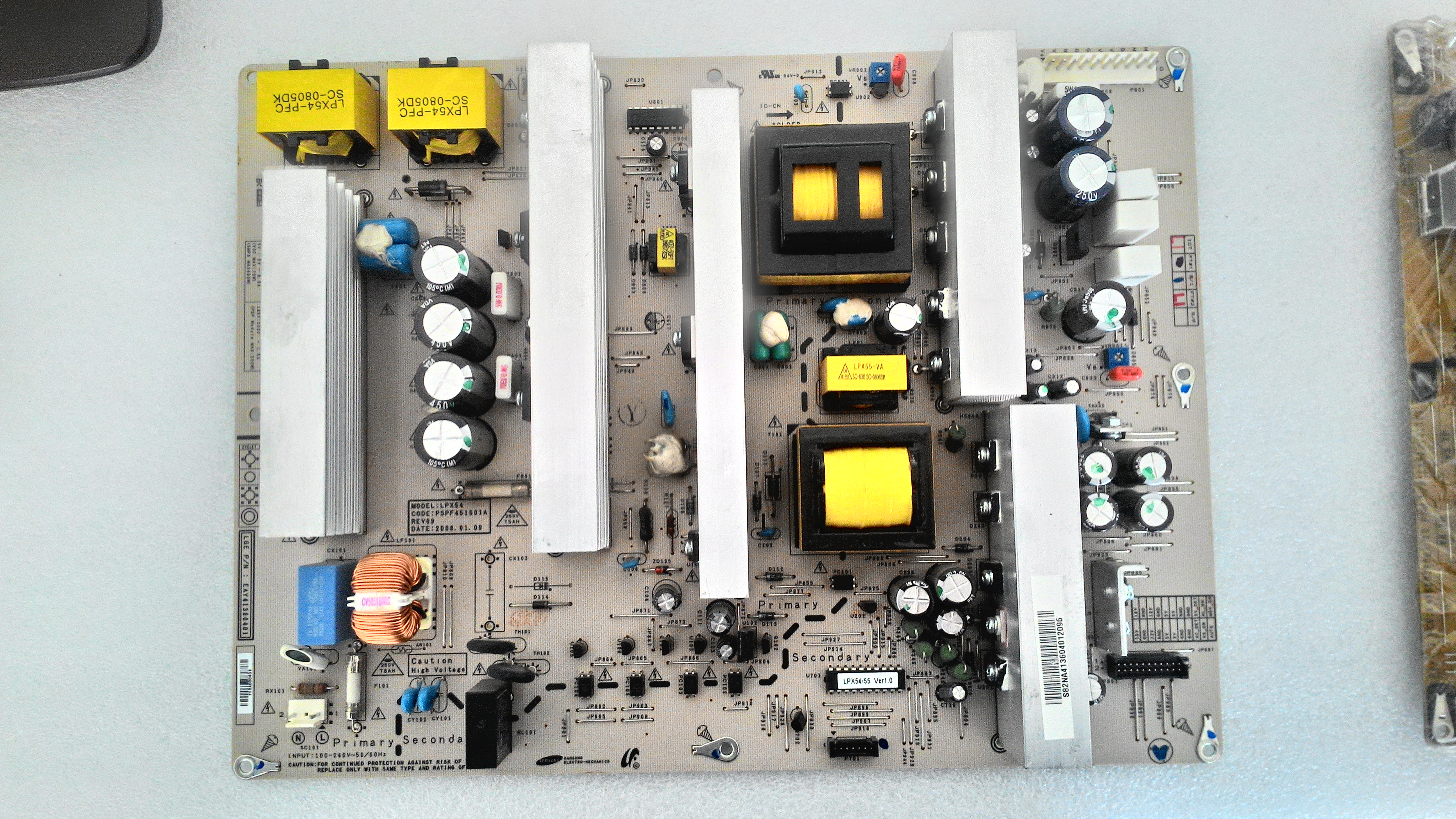 LG TV 42PG1000 POWER BOARD