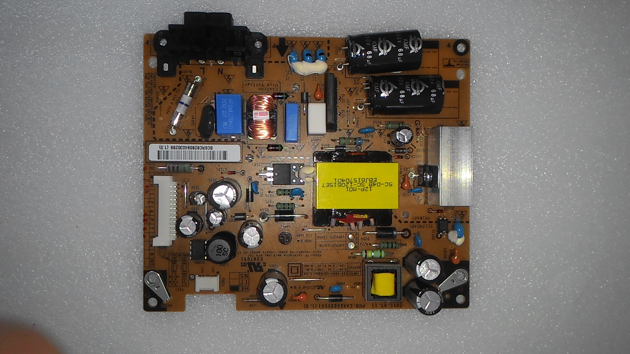 LG TV 32LS3450 POWER BOARD